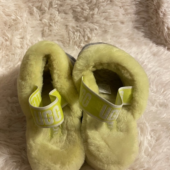 Ugg Fluff Yeah Genuine Shearling Slingback Sandal - Picture 7 of 7